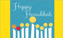 Happy Hanukkah Greeting cards